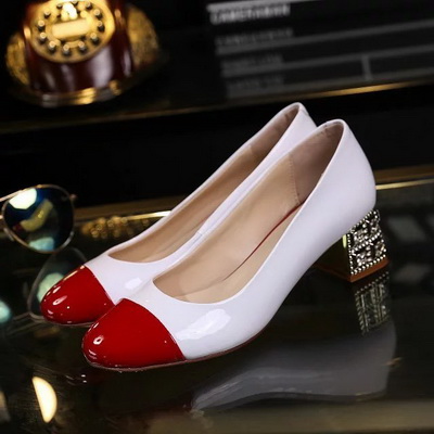 MIUMIU Shallow mouth Block heel Shoes Women--005